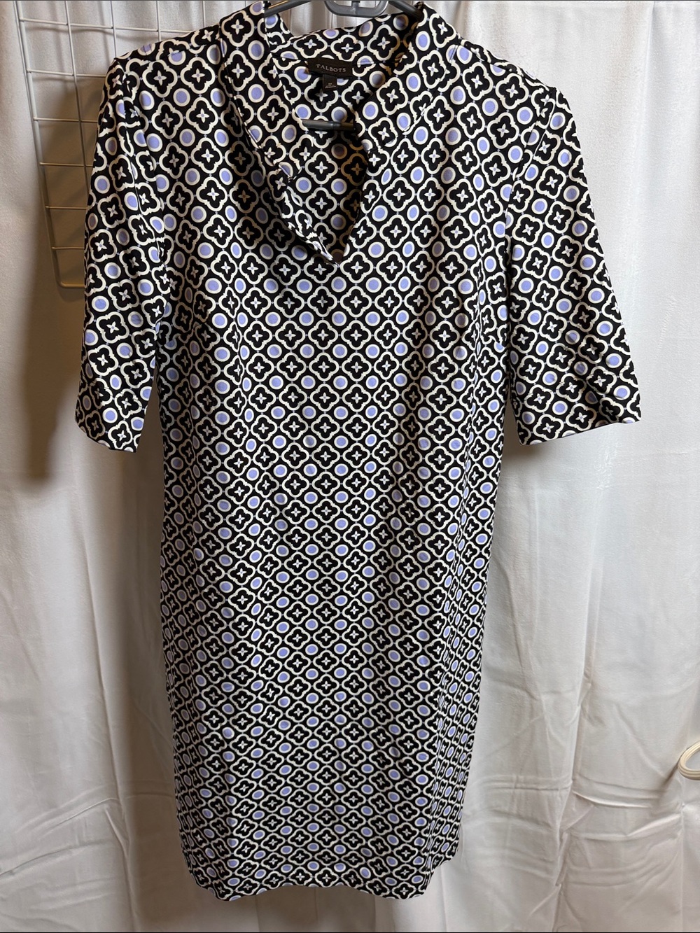 Talbots scuba dress medium